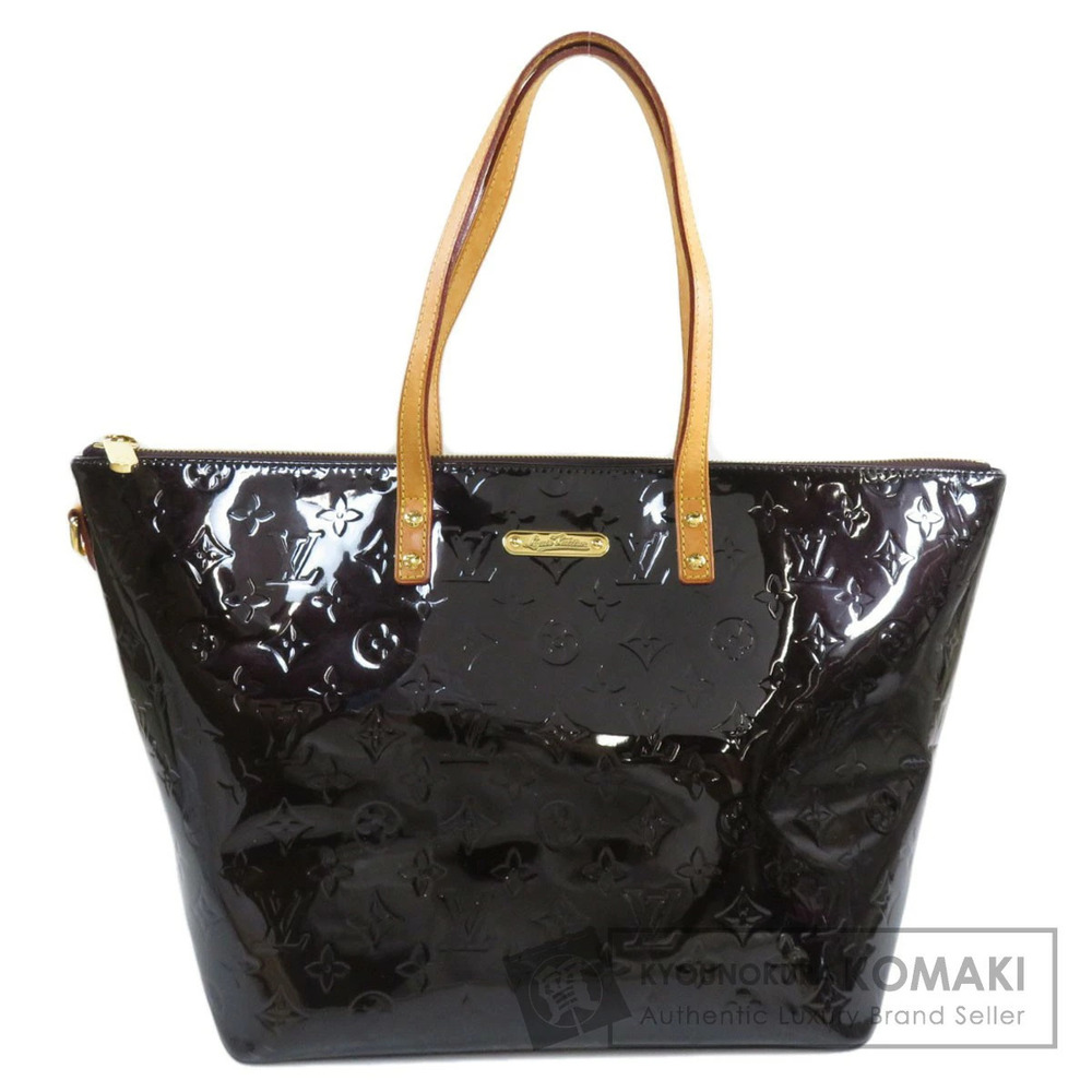 Louis Vuitton Bellevue Vernis Tote Bag Leather